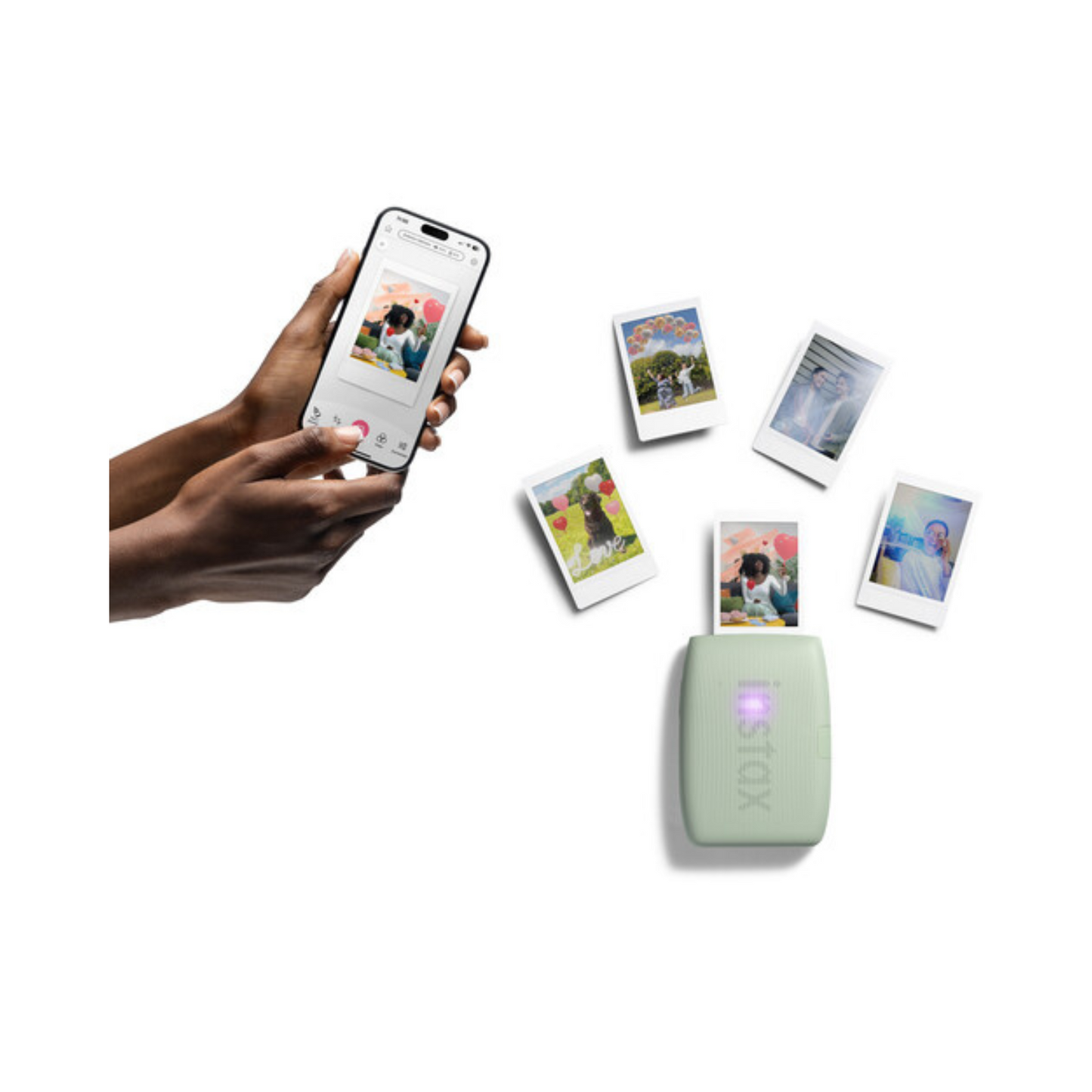 Fujifilm Instax Mini Link 3, Smartphone Printer, Green