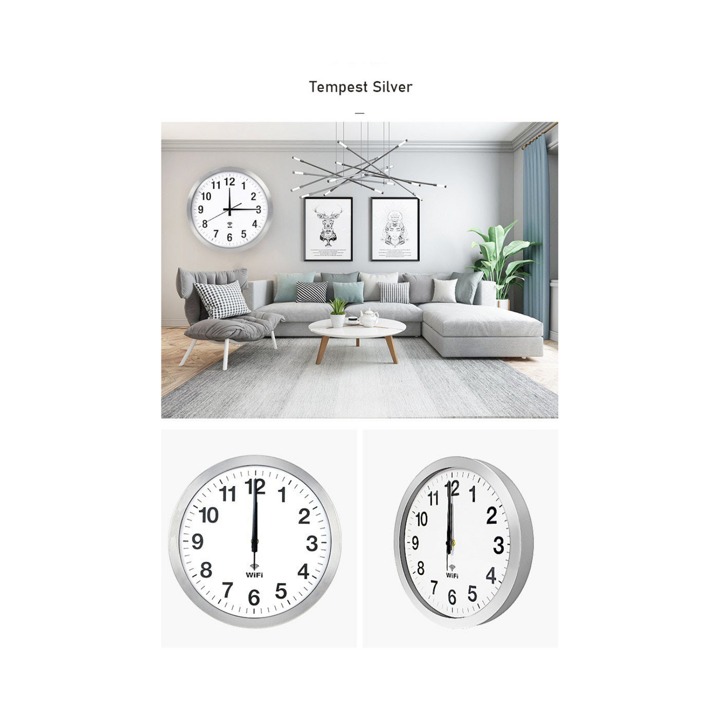 Smart Wall Clock Wifi