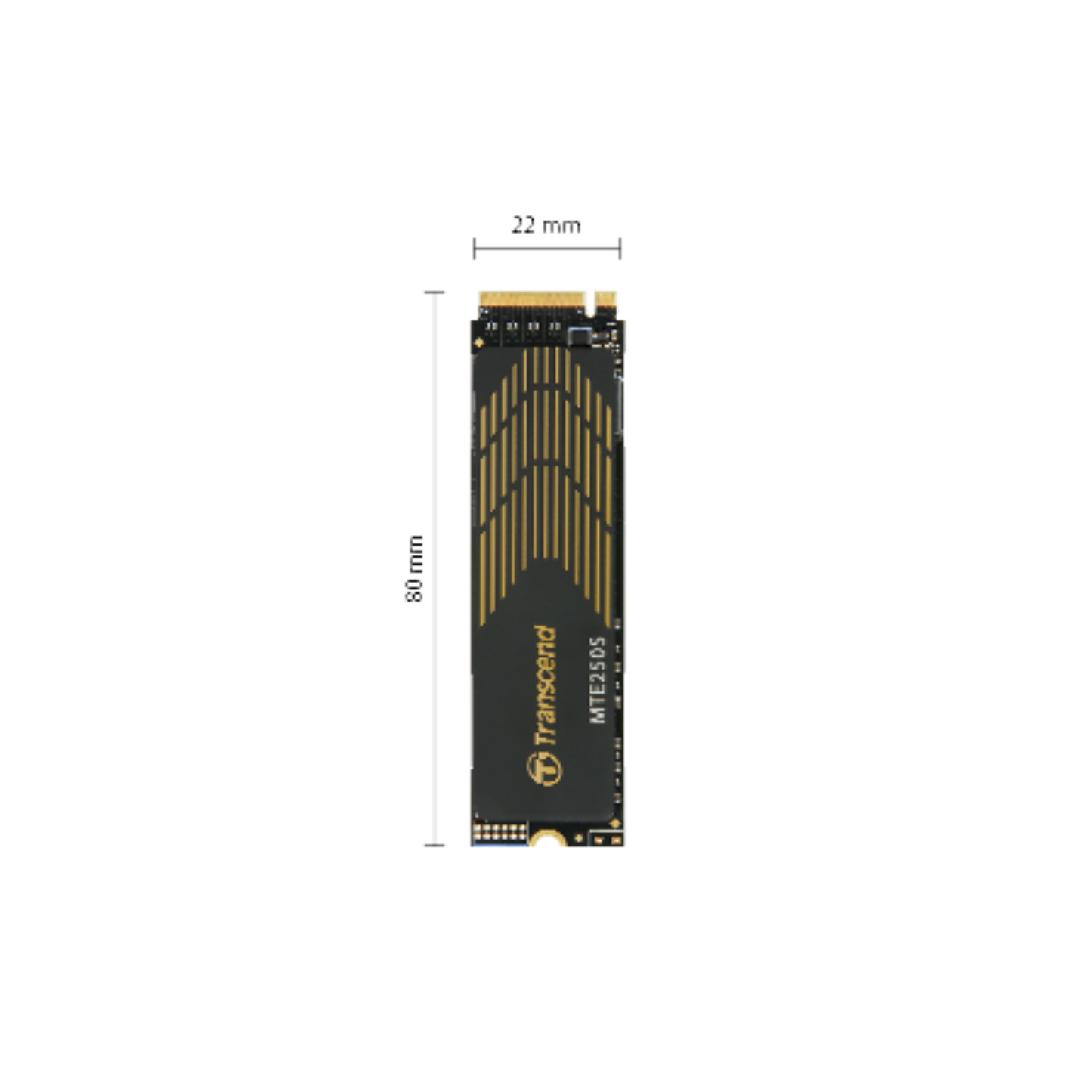 TRANSCEND PCIE M.2 SSD 1TB 250S