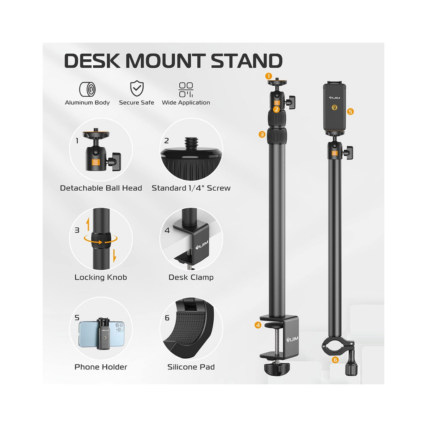 VIJIM LS02 DESKTOP ARM STAND