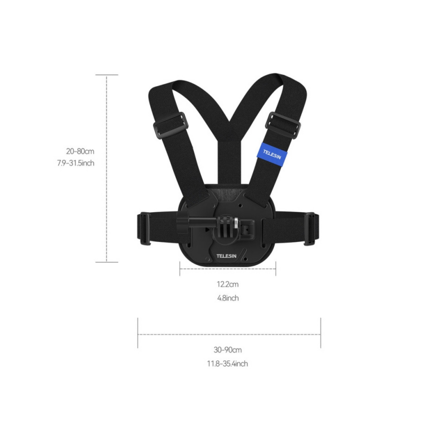 TELESIN CHEST STRAP QUICK REL