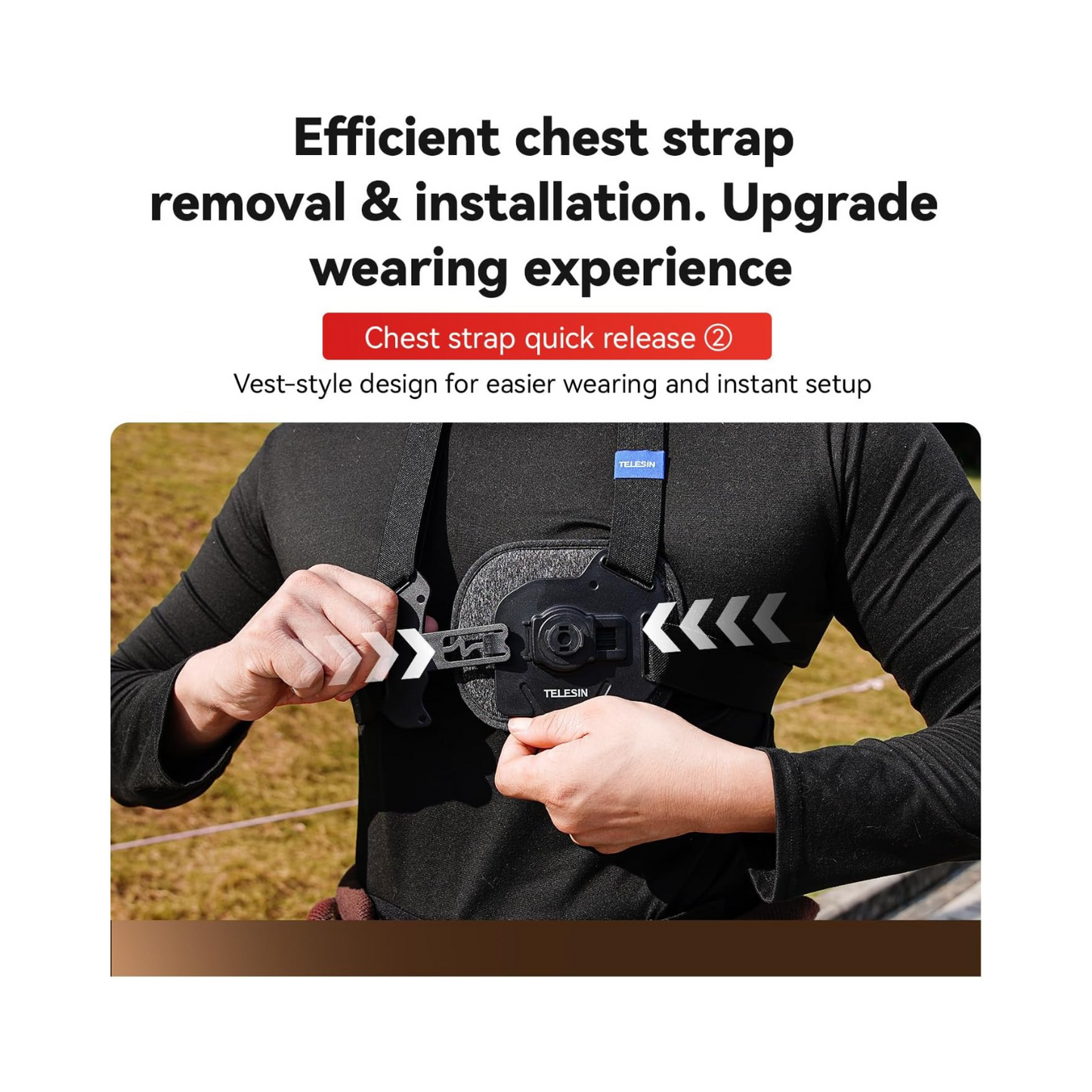 TELESIN CHEST STRAP