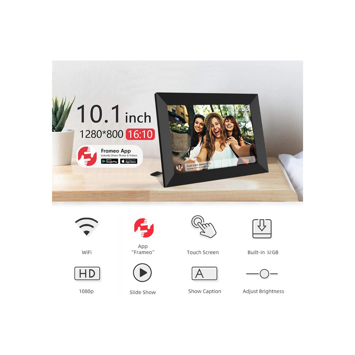Smart Cloud 10.1 Photo Frame