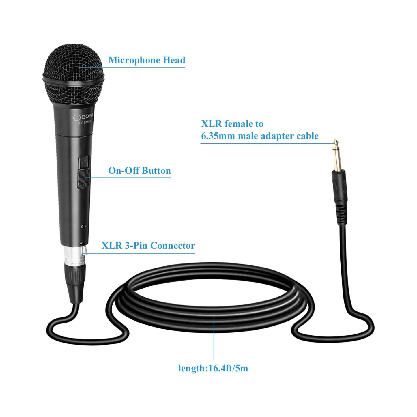 Boya BY-BM58 Cardiod Mic