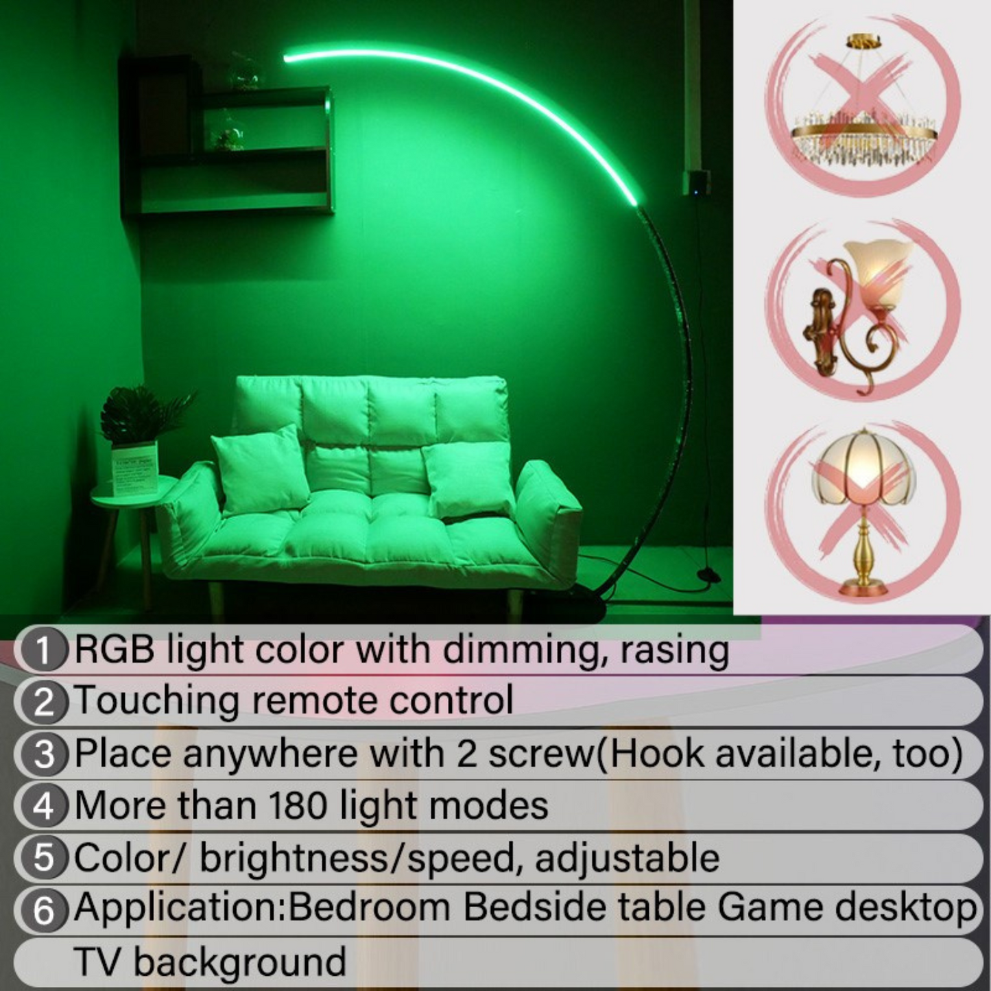 App Cont Floor Lamp Remote