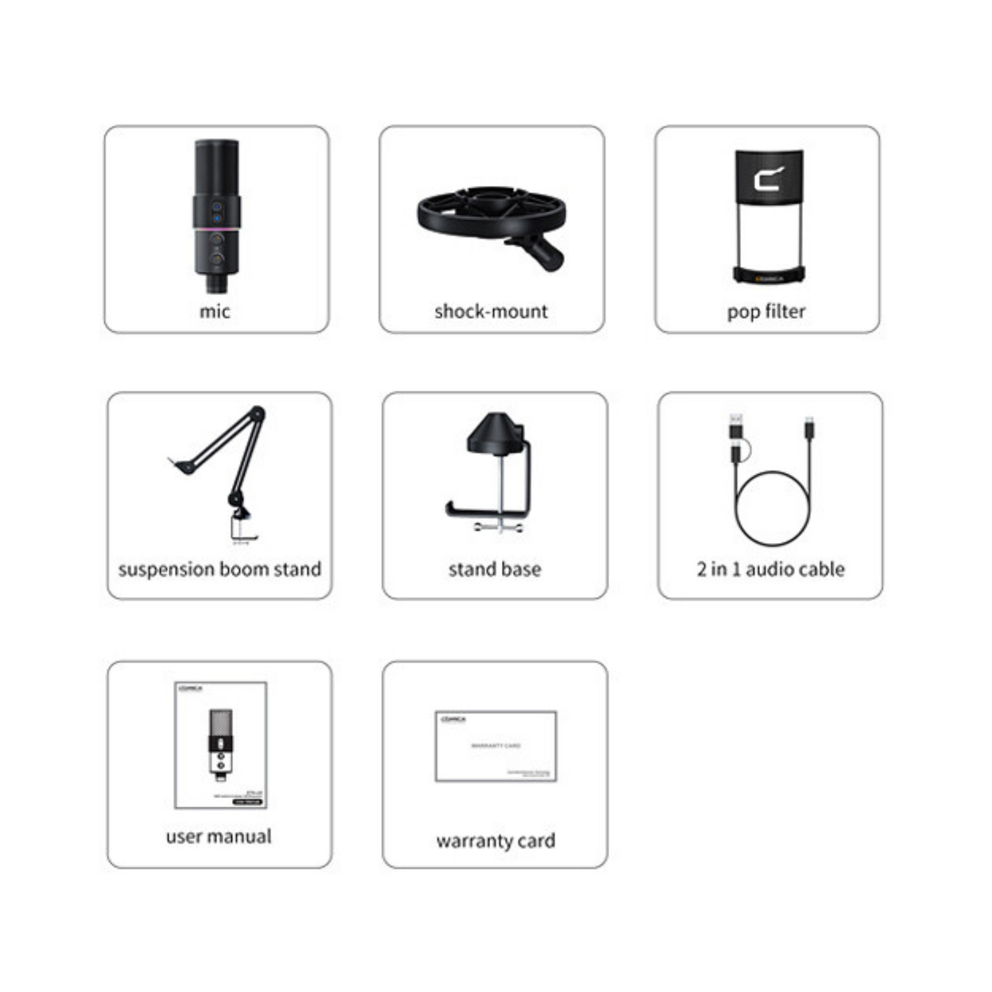 COMICA STA-U2A MICROPHONE KIT