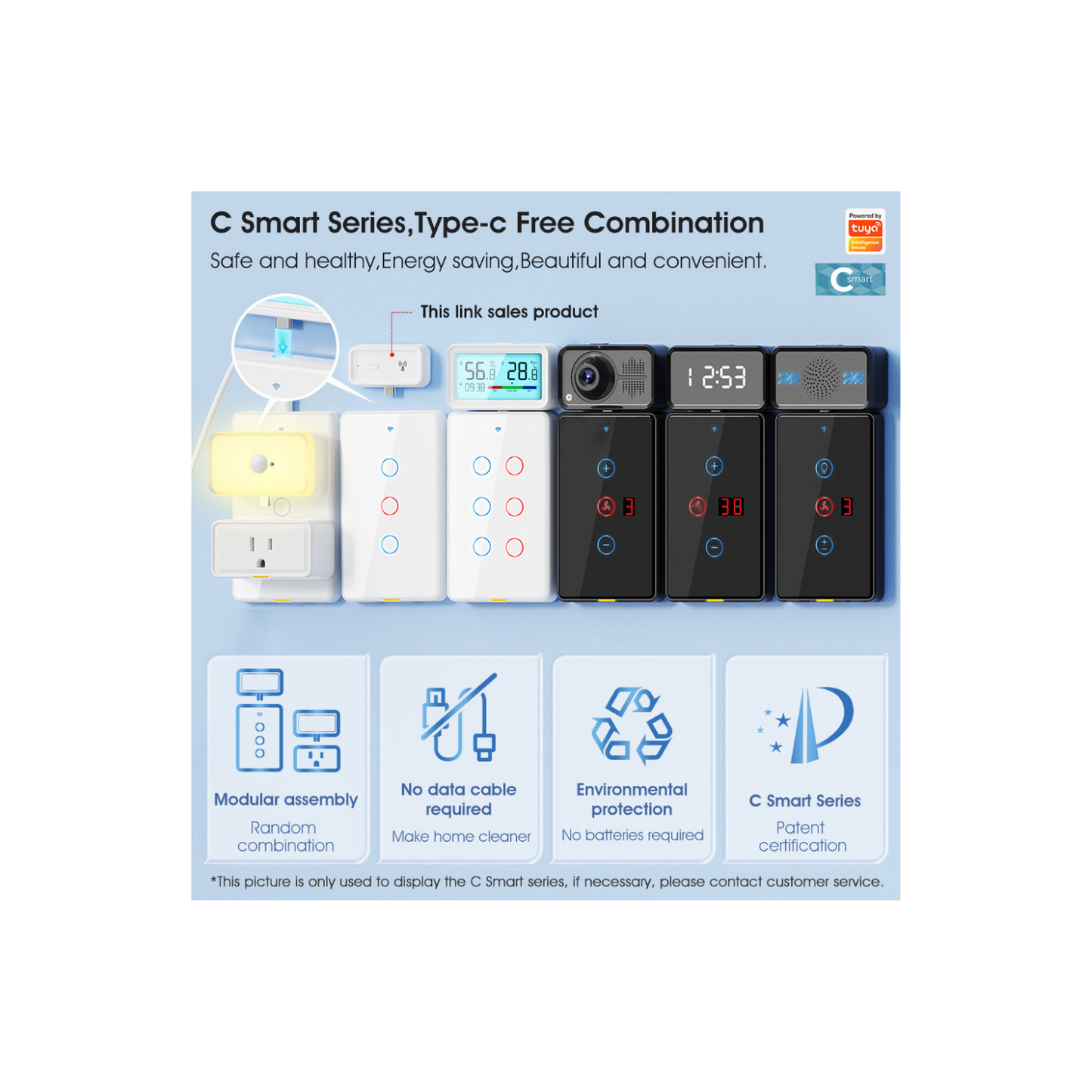 Zigbee 3.0 Range Extender with Built-in Power Amplifier, Tuya Zigbee Signal Booster, Long Range up to 7600 sq.ft, Compatible with Alexa/Google Assistant, 2.4GHz, White