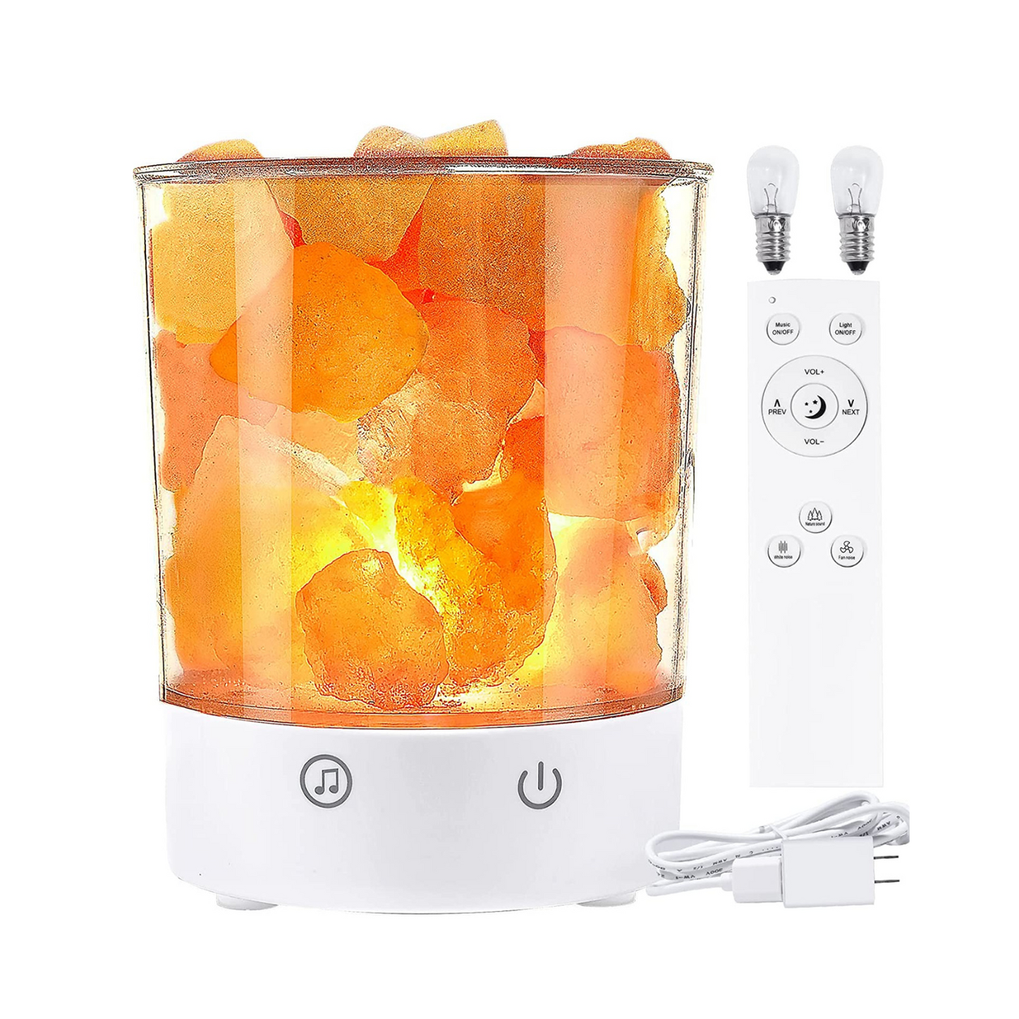 Himalayan Salt Lamp, White Noise