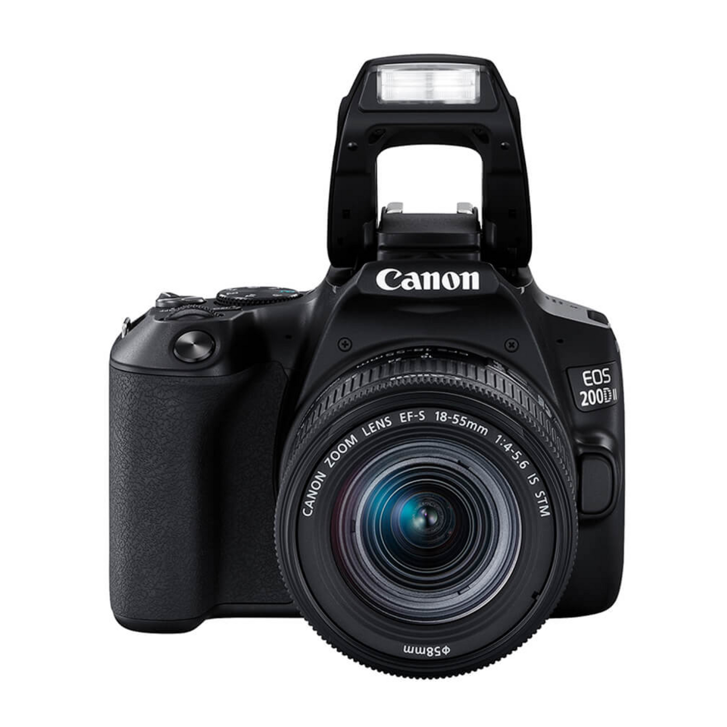 Canon EOS 200D II DSLR Camera with 18-55mm Lens Kit, Black