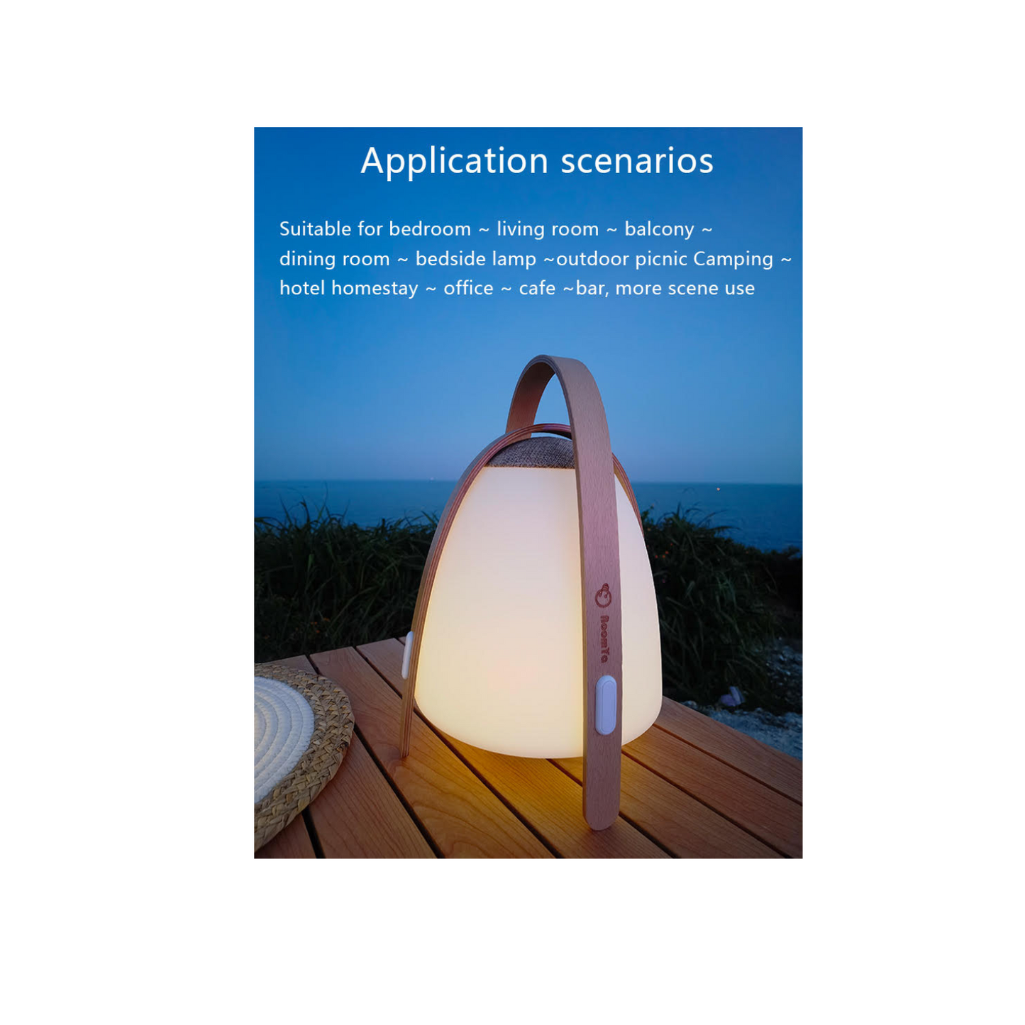 Noomya Portable Bluetooth Audio Night Light