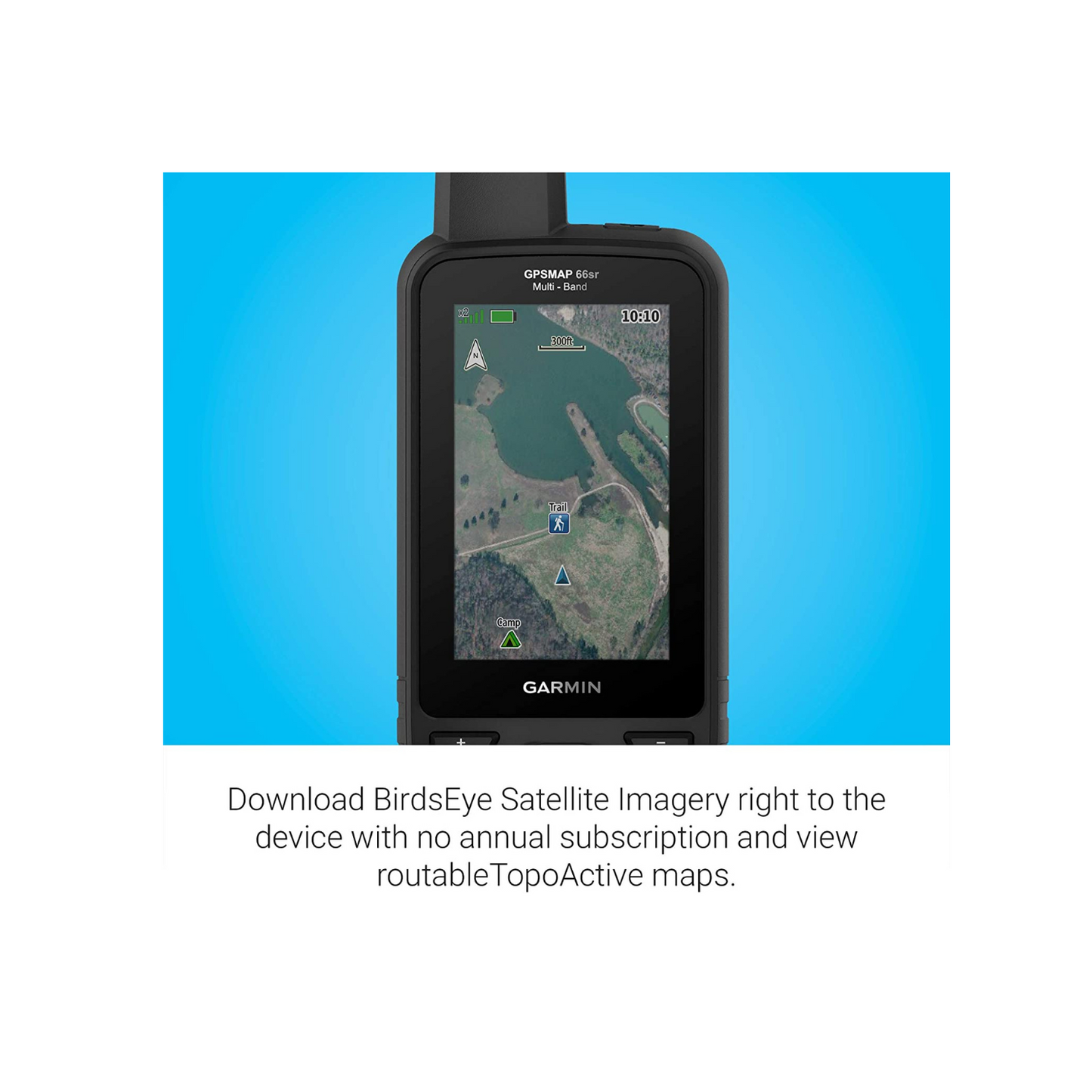 Garmin GPSMAP 66sr, Hiking Handheld with Expanded GNSS