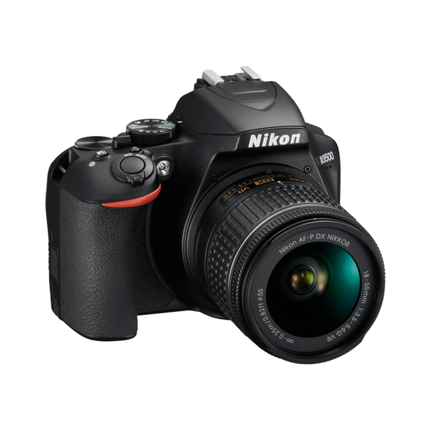 Nikon DSLR Camera D3500 with 18-55 Lens Kit, Black