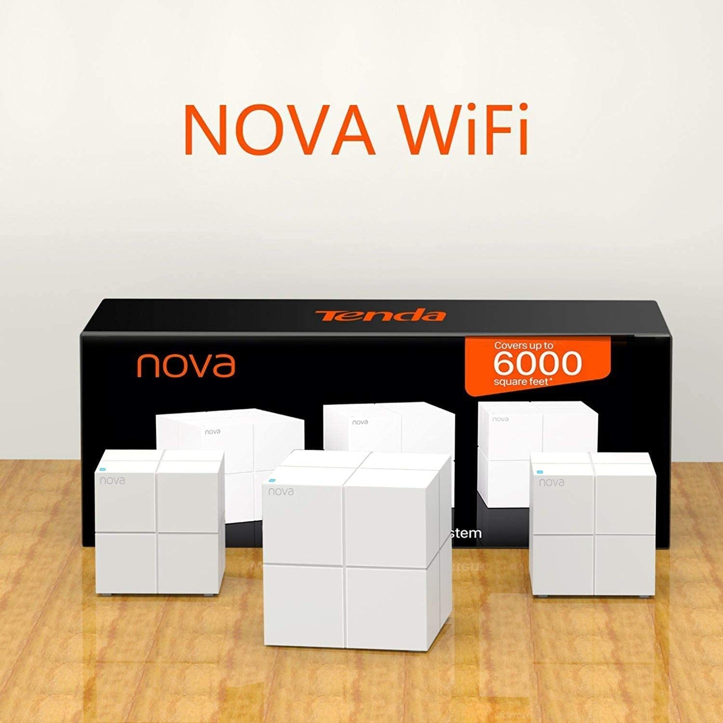 Tenda Nova MW6 (3 Packs) Whole Home Mesh WiFi System