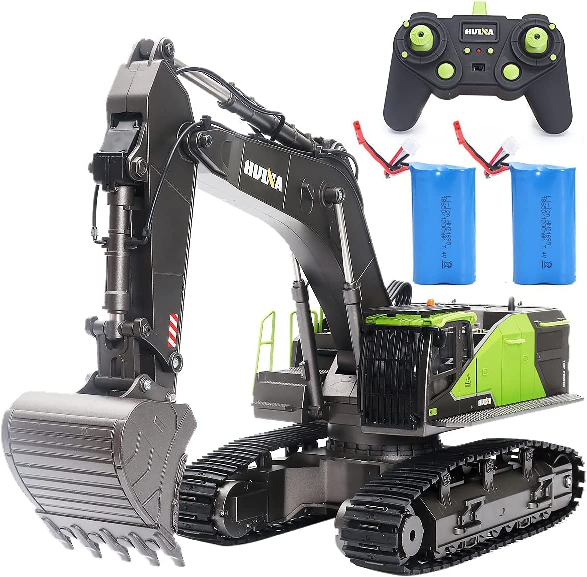 Huina 1593 Alloy Excavator Remote Control Toy