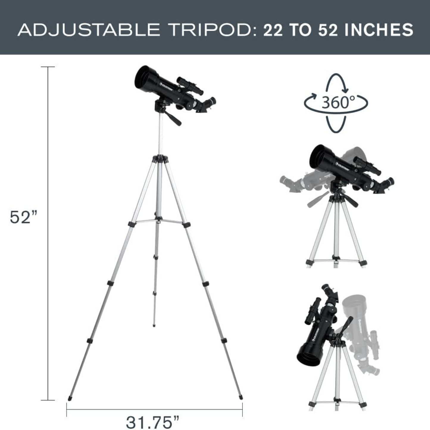 Celestron Travel Scope 70 Portable Telescope