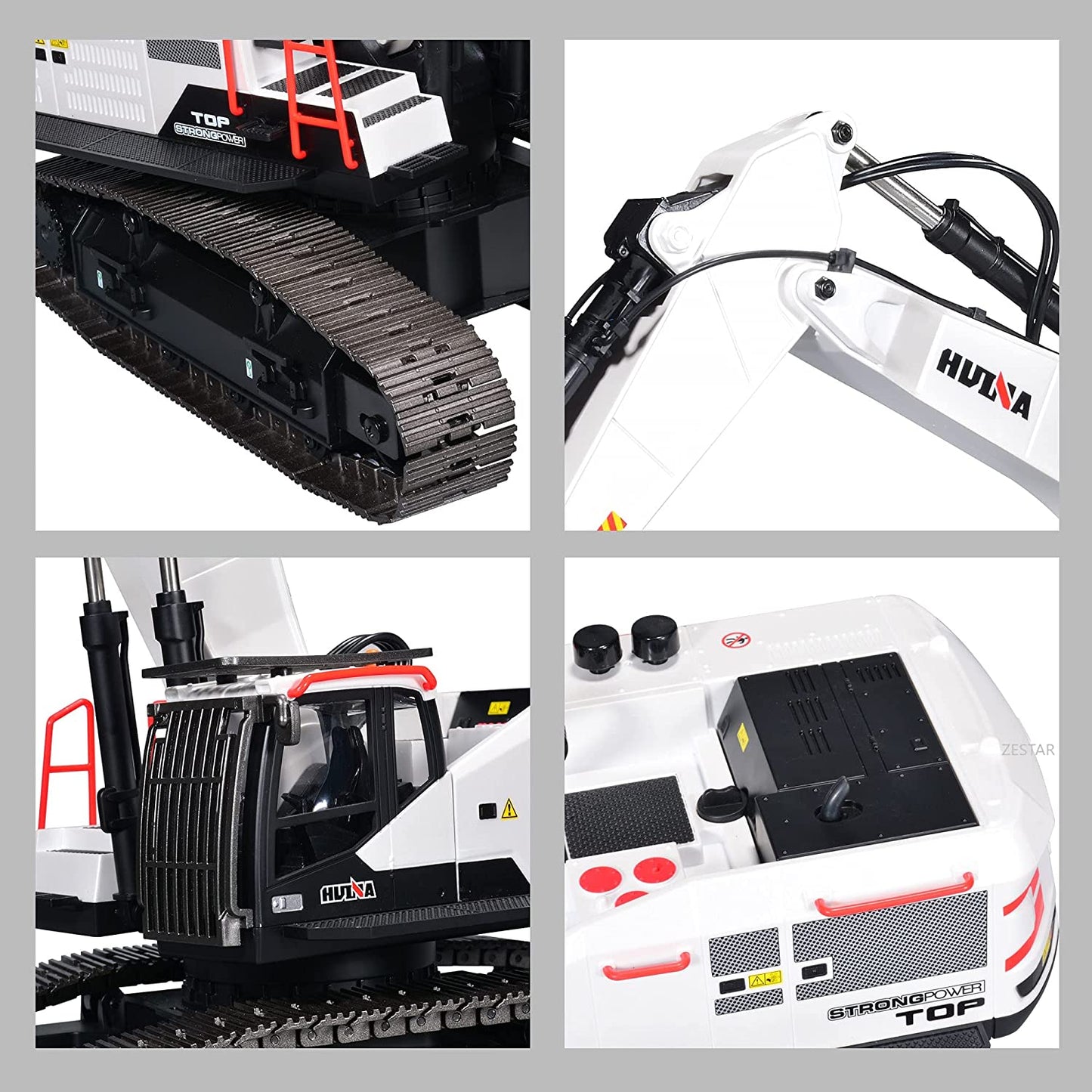 Huina 1594 1:14 22 CH Excavator Remote Control Toy