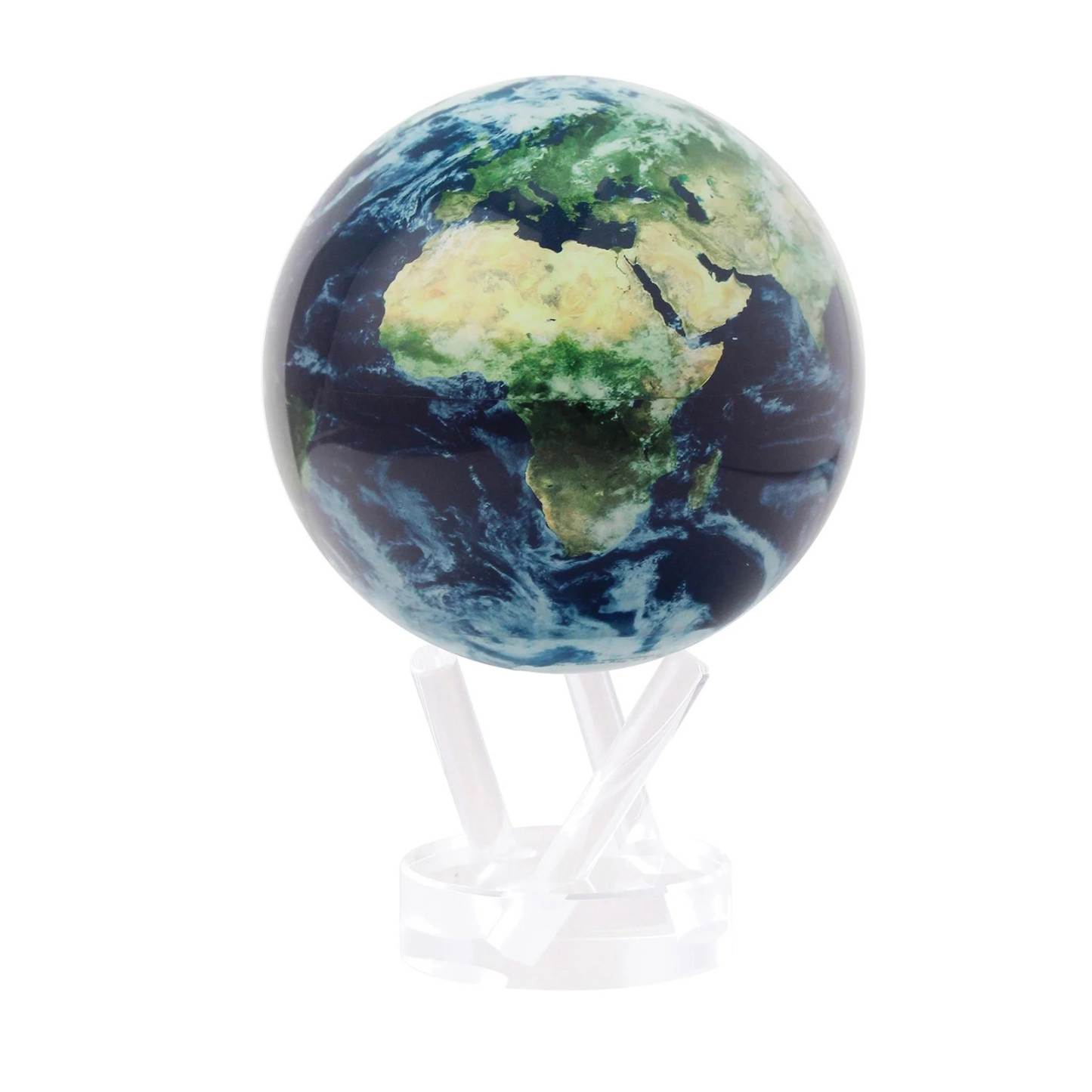 Mova Globe Earth with Clouds Self Rotating Globe